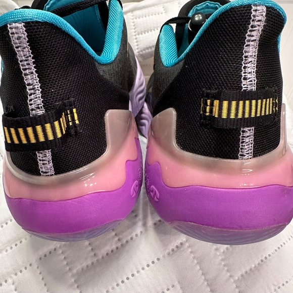 New Balance Size 6 WRBL TAK1 Fuelcell Rebel Tr V1 Black/Summer Aqua/Cyber Lilac - Picture 10 of 16